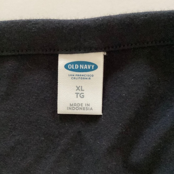 Old Navy Black High-Neck Halter Strap Side-Slit Midi Dress Sz XL Cotton Modal - Picture 8 of 13